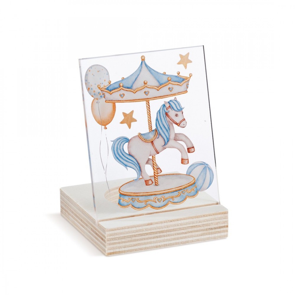 Ξύλινο ρεσό με καδράκι Plexi 