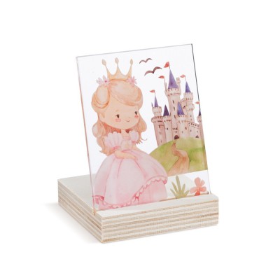 Ξύλινο ρεσό με καδράκι Plexi