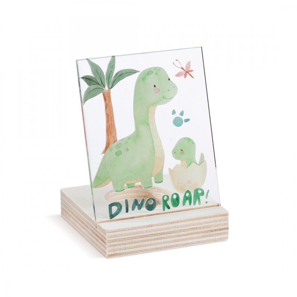 Ξύλινο ρεσό με καδράκι Plexi 