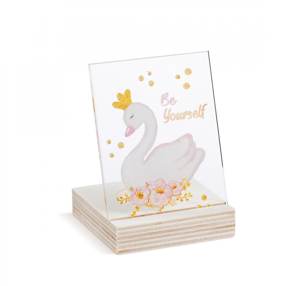 Ξύλινο ρεσό με καδράκι Plexi 