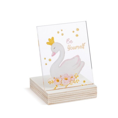 Ξύλινο ρεσό με καδράκι Plexi