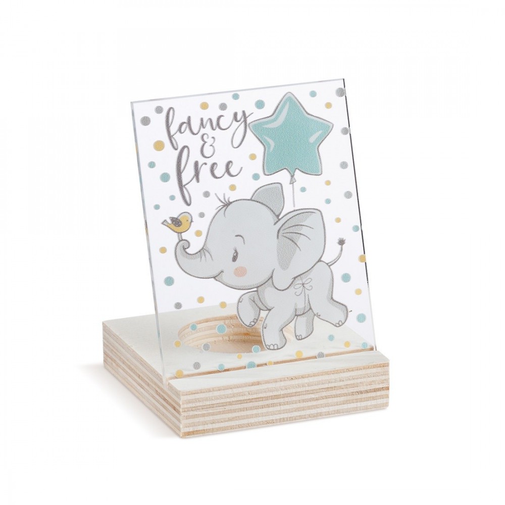 Ξύλινο ρεσό με καδράκι Plexi 