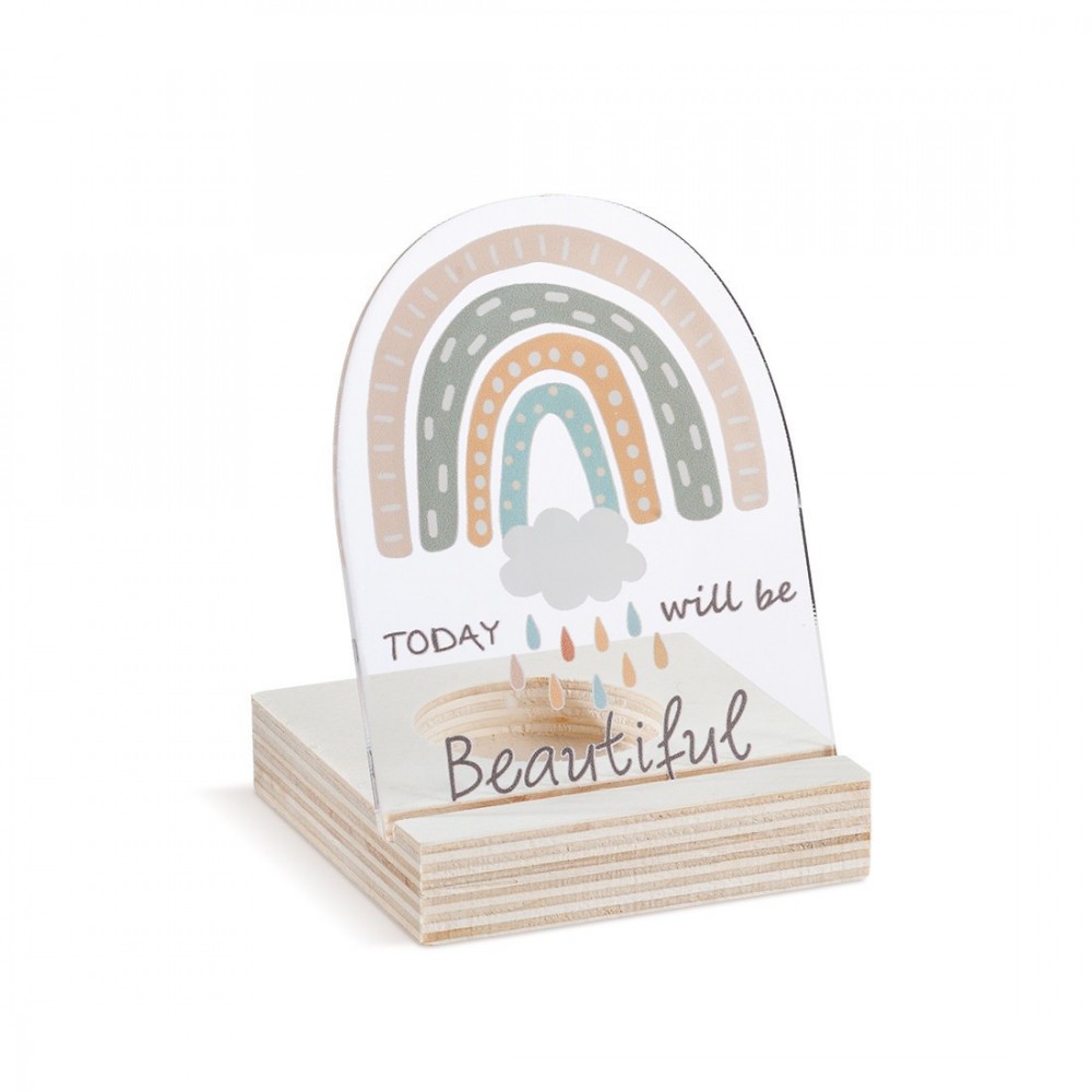 Ξύλινη Βάση Ρεσώ με Plexi 