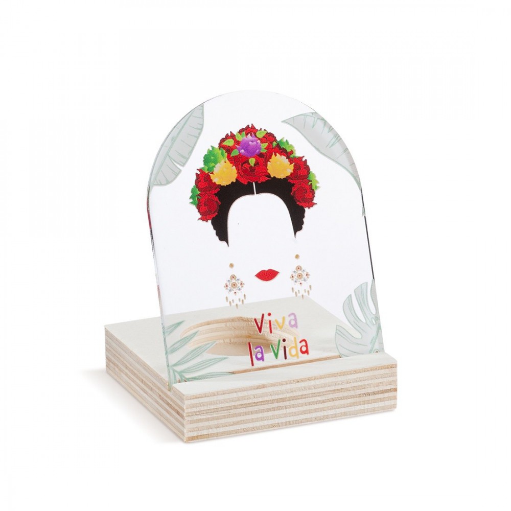 Ξύλινη Βάση Ρεσώ με Plexi 