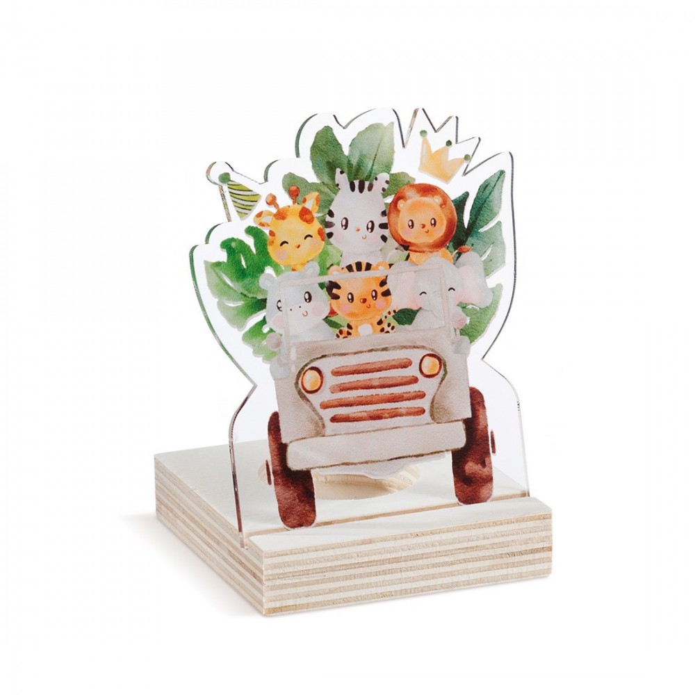 Ξύλινη Βάση Ρεσώ με Plexi 