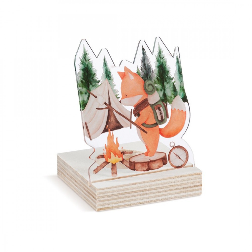 Ξύλινη Βάση Ρεσώ με Plexi 