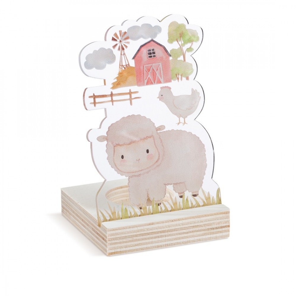 Ξύλινη Βάση Ρεσώ με Plexi 