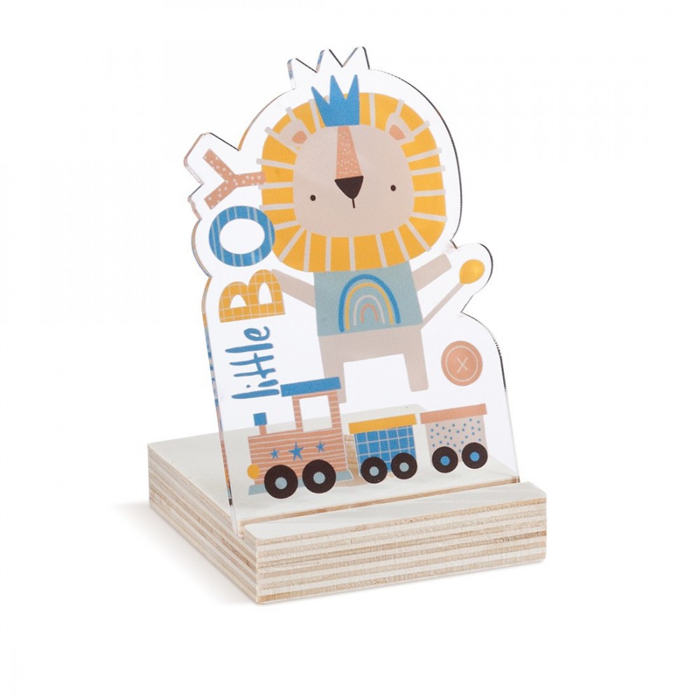 Ξύλινη Βάση Ρεσώ με Plexi 