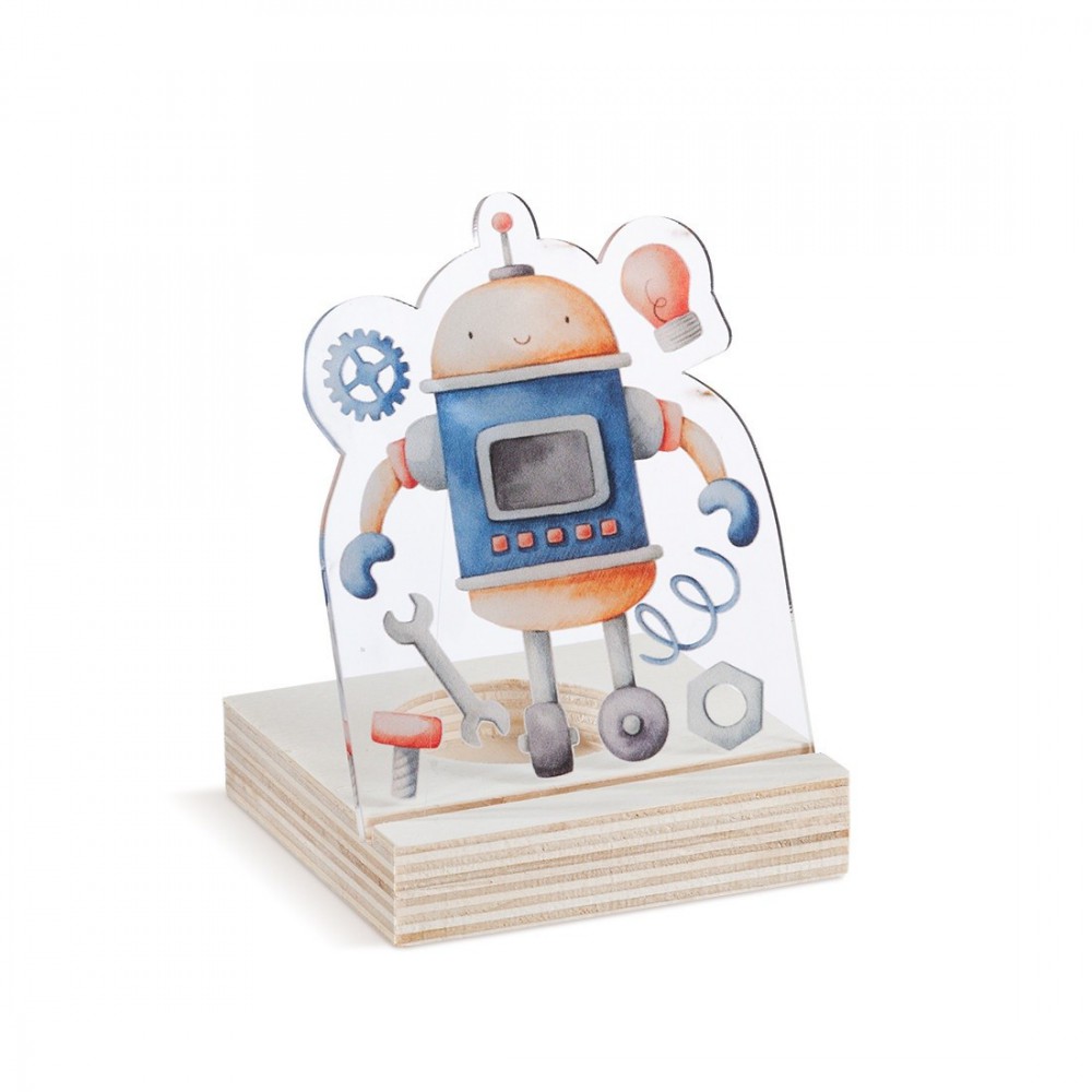 Ξύλινη Βάση Ρεσώ με Plexi 