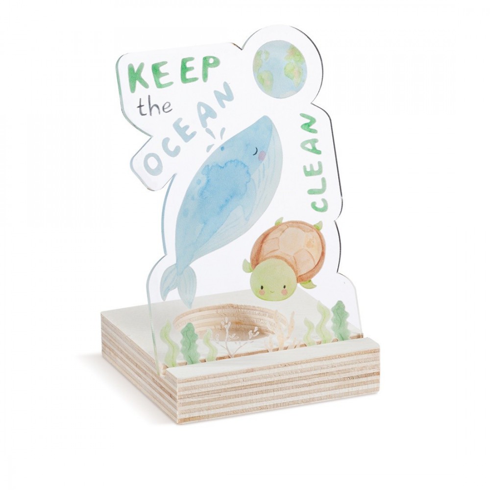 Ξύλινη Βάση Ρεσώ με Plexi 