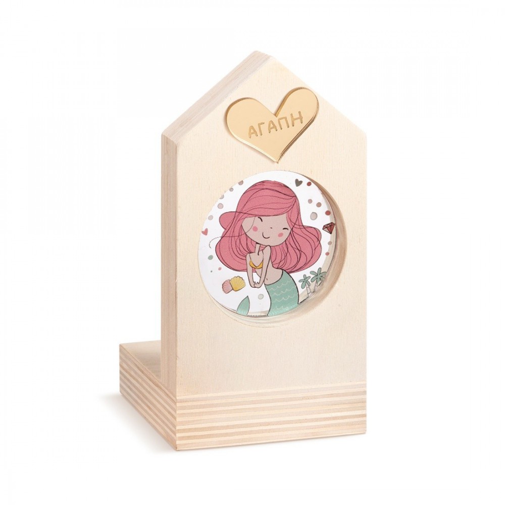 Ξύλινο Σπιτάκι Ρεσώ με Plexi 