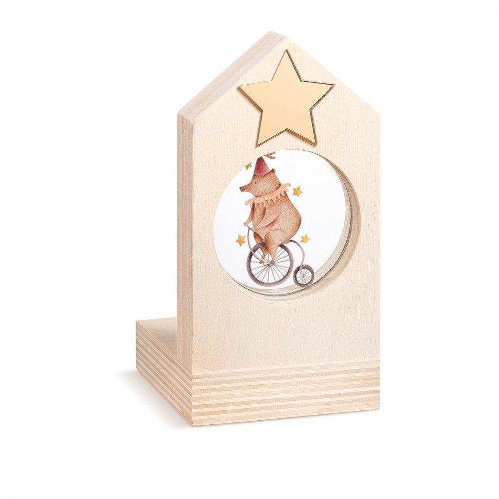 Ξύλινο Σπιτάκι Ρεσώ με Plexi 