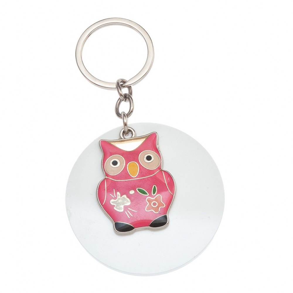 Μπρελόκ Plexiglass με μεταλλικό στοιχείο 