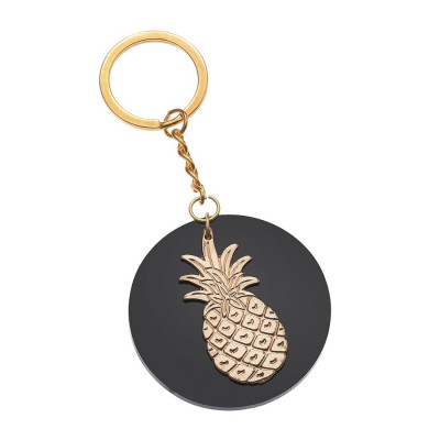 Μπρελόκ Plexiglass με μεταλλικό στοιχείο