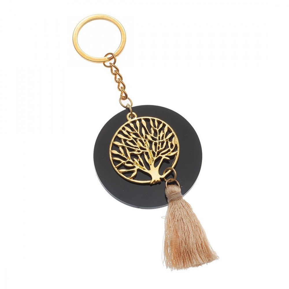 Μπρελόκ Plexiglass με μεταλλικό στοιχείο 