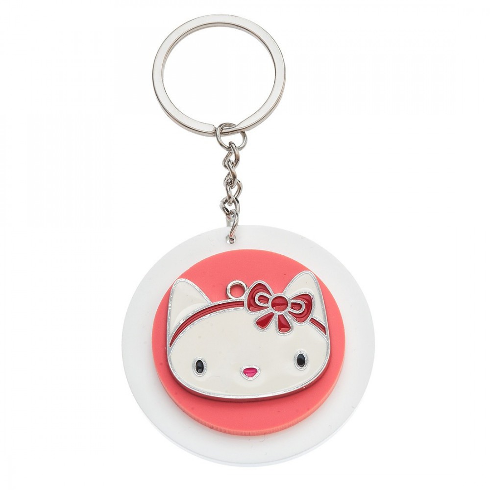 Μπρελόκ Plexiglass με μεταλλικό στοιχείο 