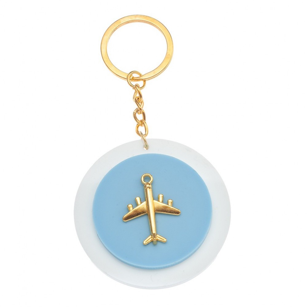 Μπρελόκ Plexiglass με μεταλλικό στοιχείο 