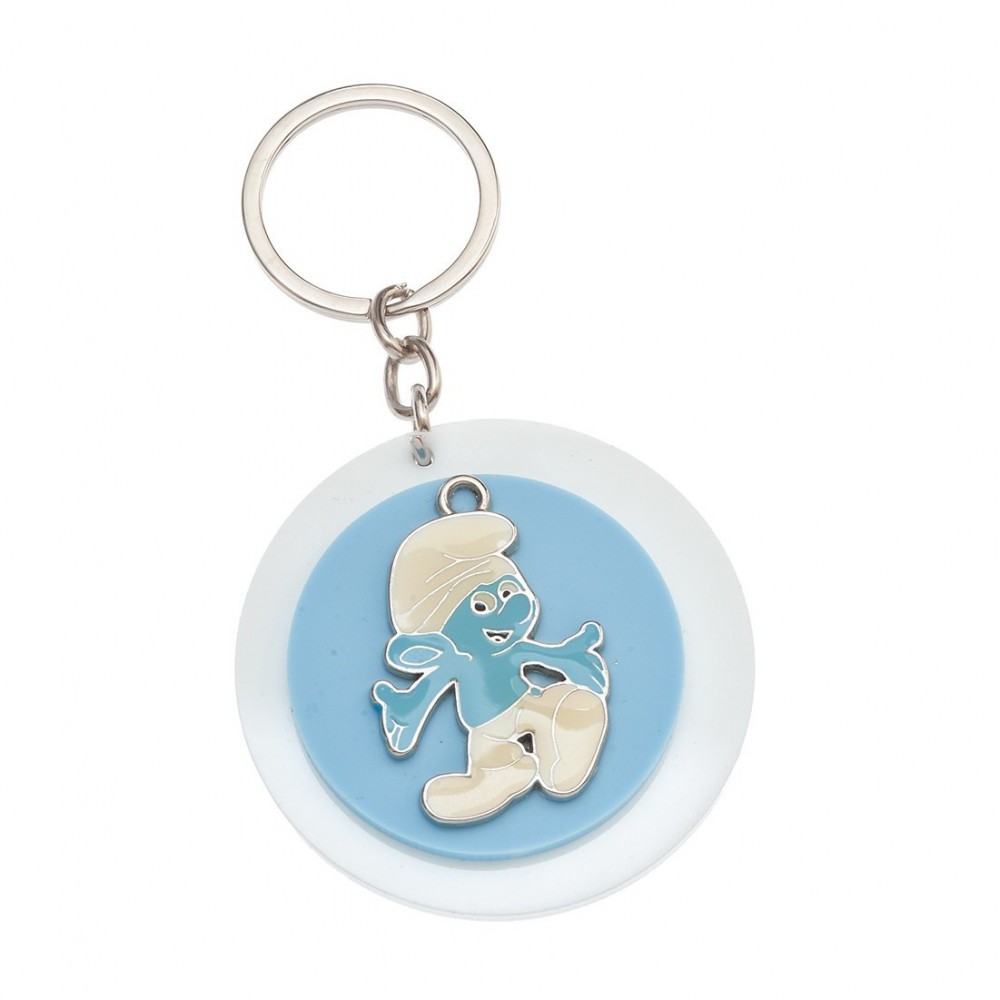 Μπρελόκ Plexiglass με μεταλλικό στοιχείο 