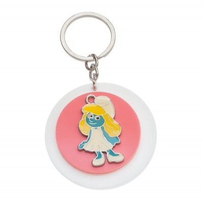 Μπρελόκ Plexiglass με μεταλλικό στοιχείο