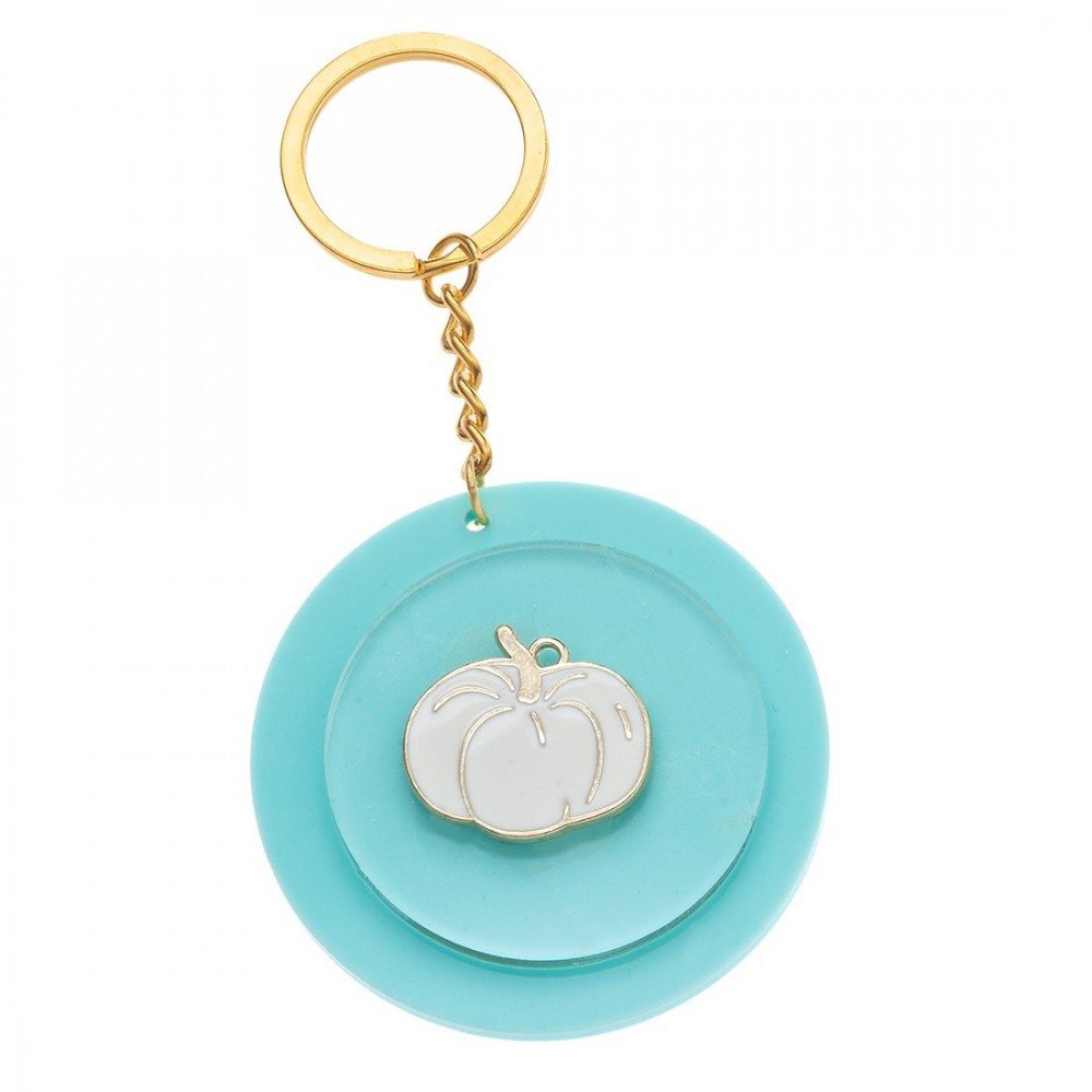 Μπρελόκ Plexiglass με μεταλλικό στοιχείο 