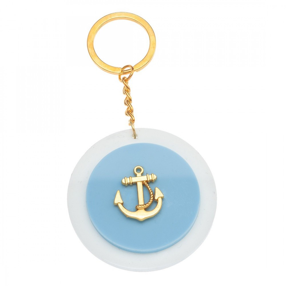 Μπρελόκ Plexiglass με μεταλλικό στοιχείο 