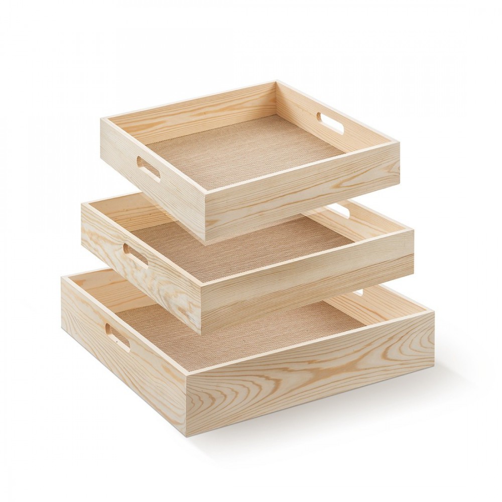 Ξύλινα καλάθια παρουσίασης 