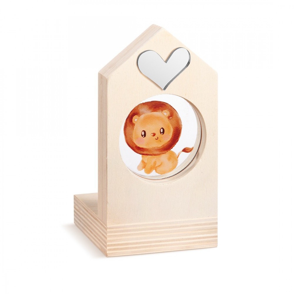 Ξύλινο Σπιτάκι Ρεσώ με Plexi 