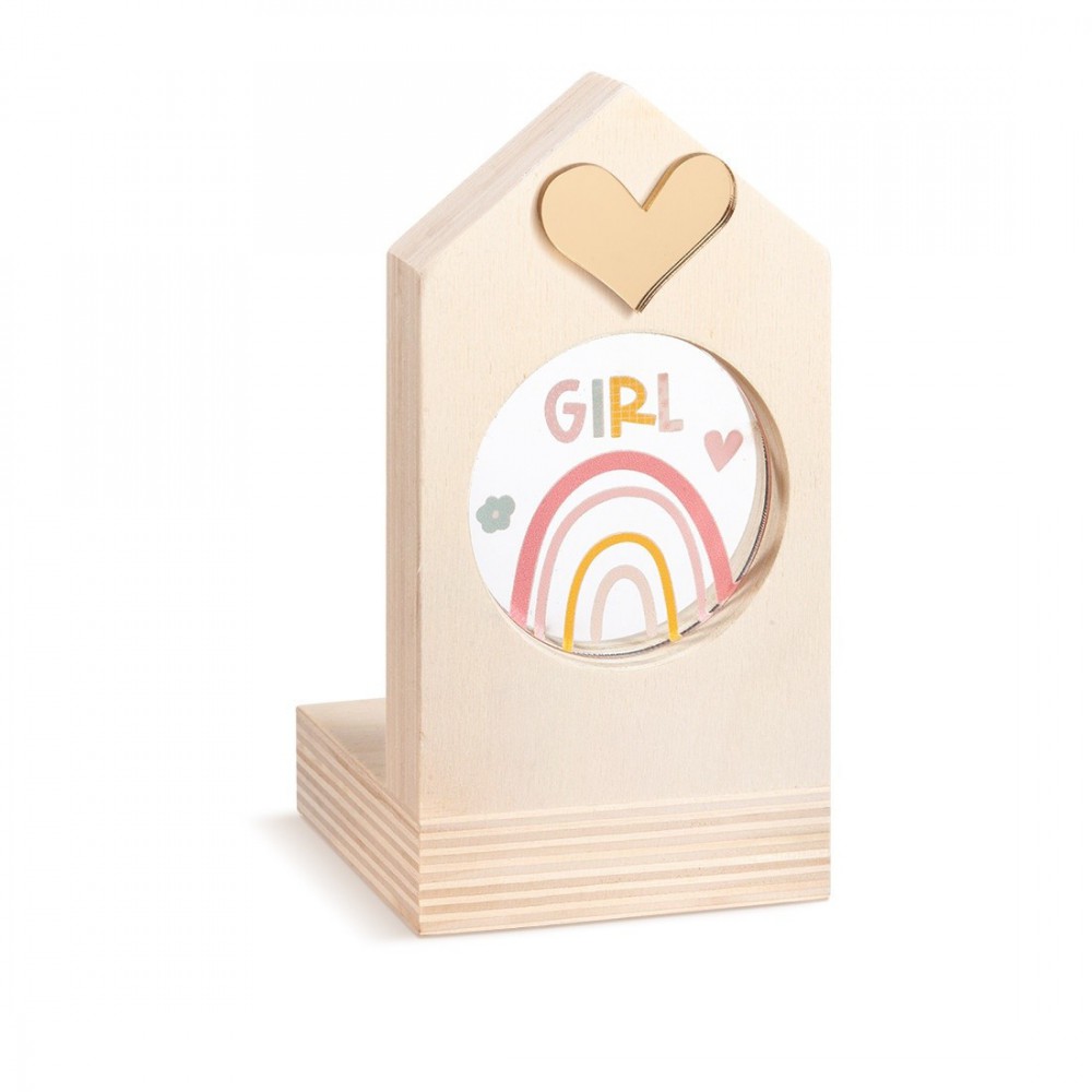 Ξύλινο Σπιτάκι Ρεσώ με Plexi 