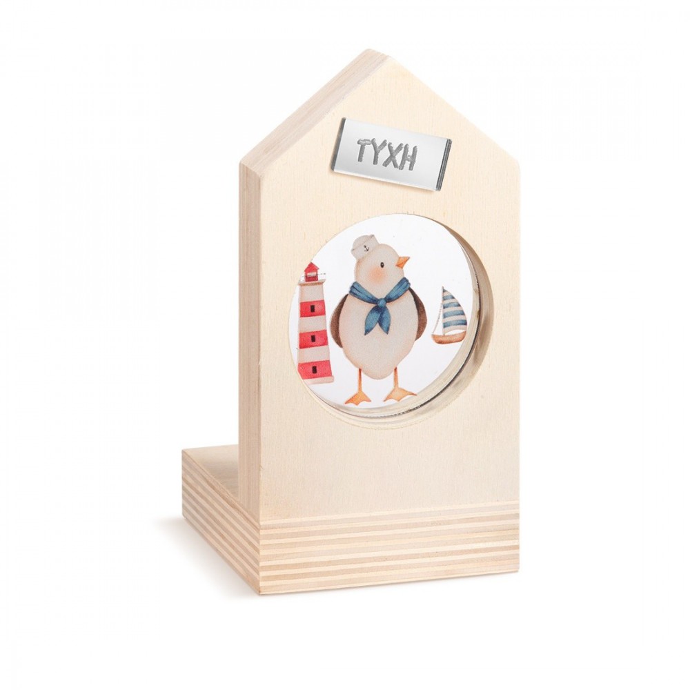 Ξύλινο Σπιτάκι Ρεσώ με Plexi 