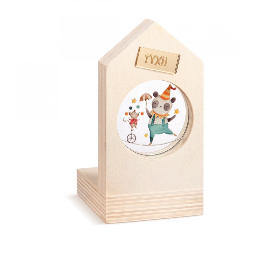 Ξύλινο Σπιτάκι Ρεσώ με Plexi 