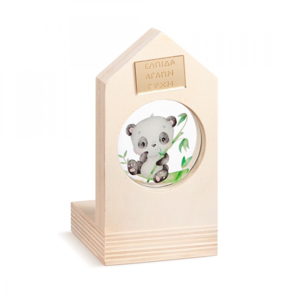 Ξύλινο Σπιτάκι Ρεσώ με Plexi 