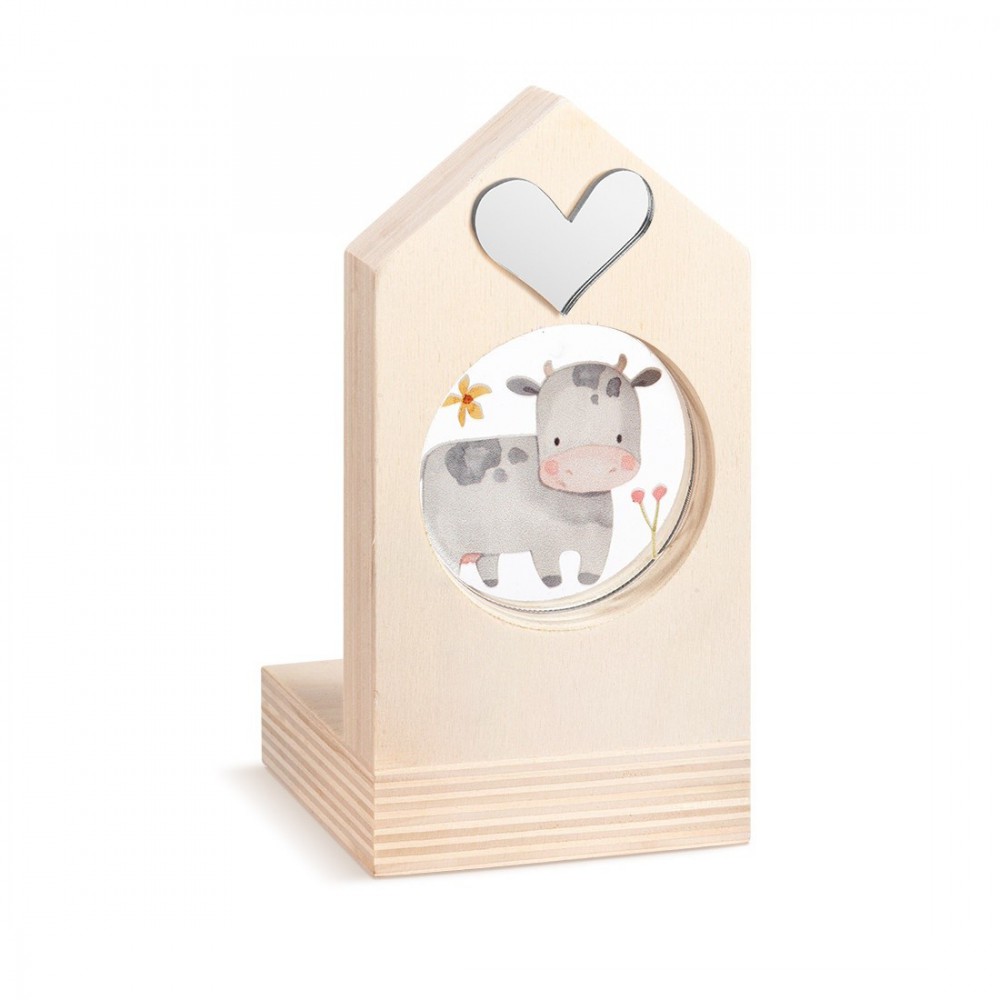 Ξύλινο Σπιτάκι Ρεσώ με Plexi 