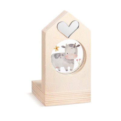 Ξύλινο Σπιτάκι Ρεσώ με Plexi