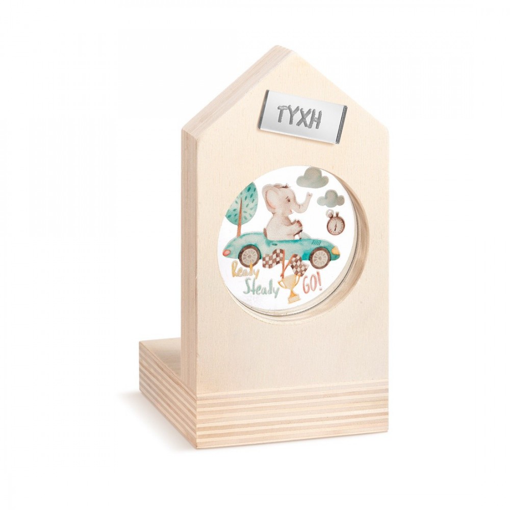 Ξύλινο Σπιτάκι Ρεσώ με Plexi 