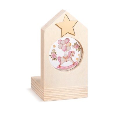 Ξύλινο Σπιτάκι Ρεσώ με Plexi