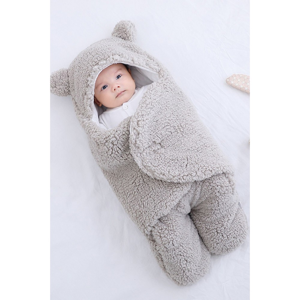 Υπνόσακος μάλλινος 0-9 μηνών Εκρού