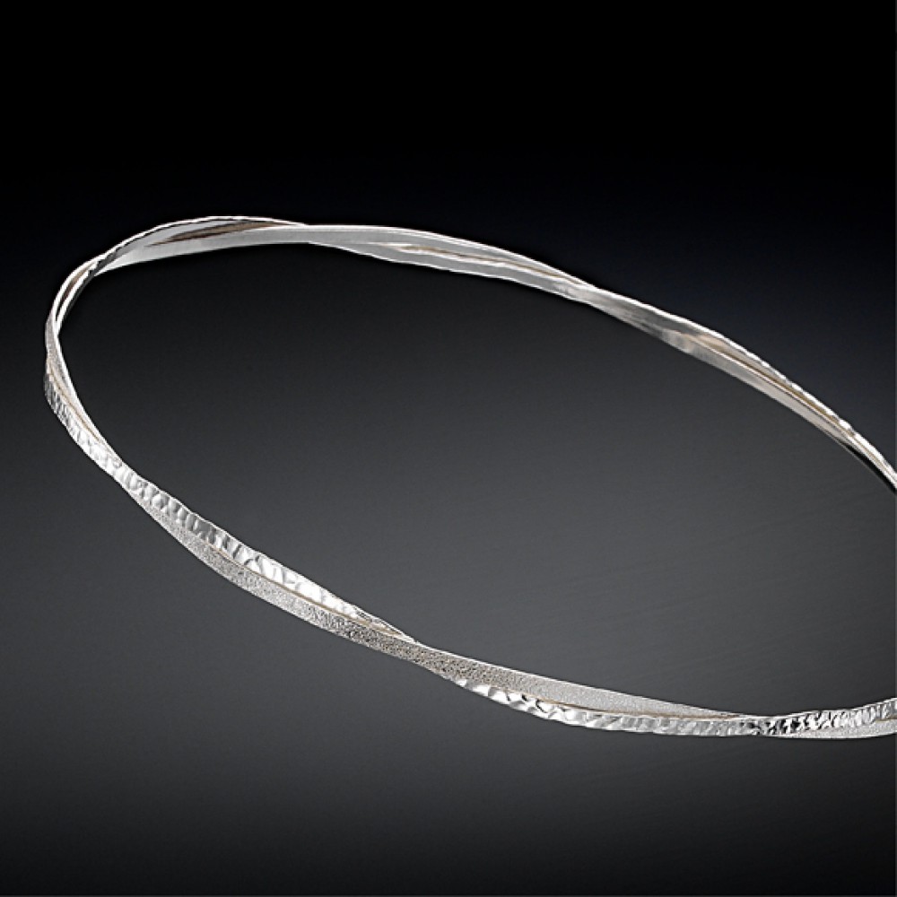 Στέφανα Γάμου Ασημένια  με Διαμαντοβολή Ήβη