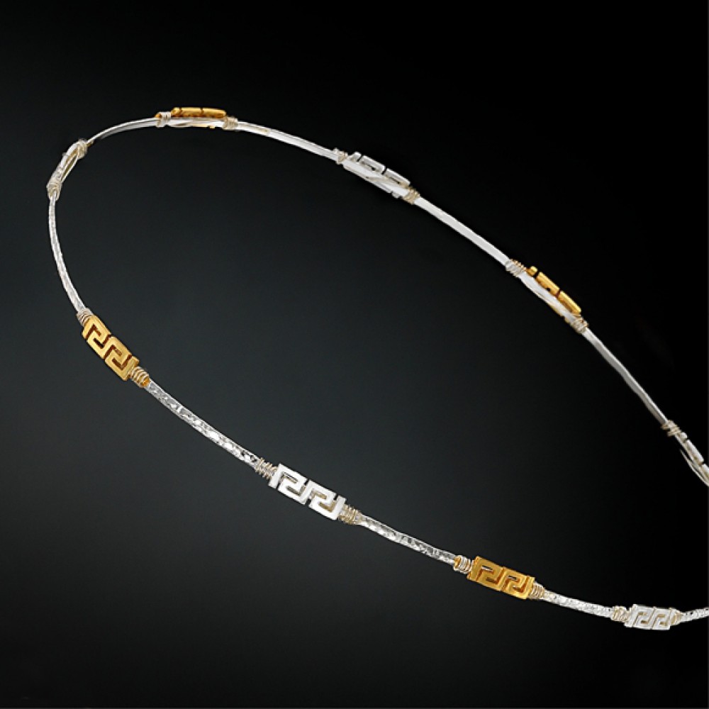 Στέφανα Γάμου Ελληνικά Επάργυρα  Ιοκάστη