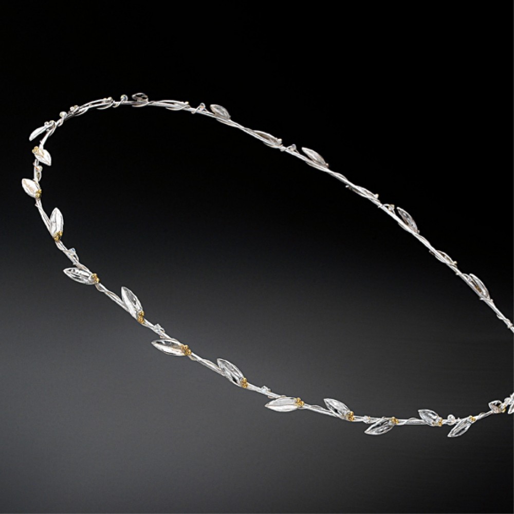 Στέφανα Γάμου Ασημένια  Νιόβη