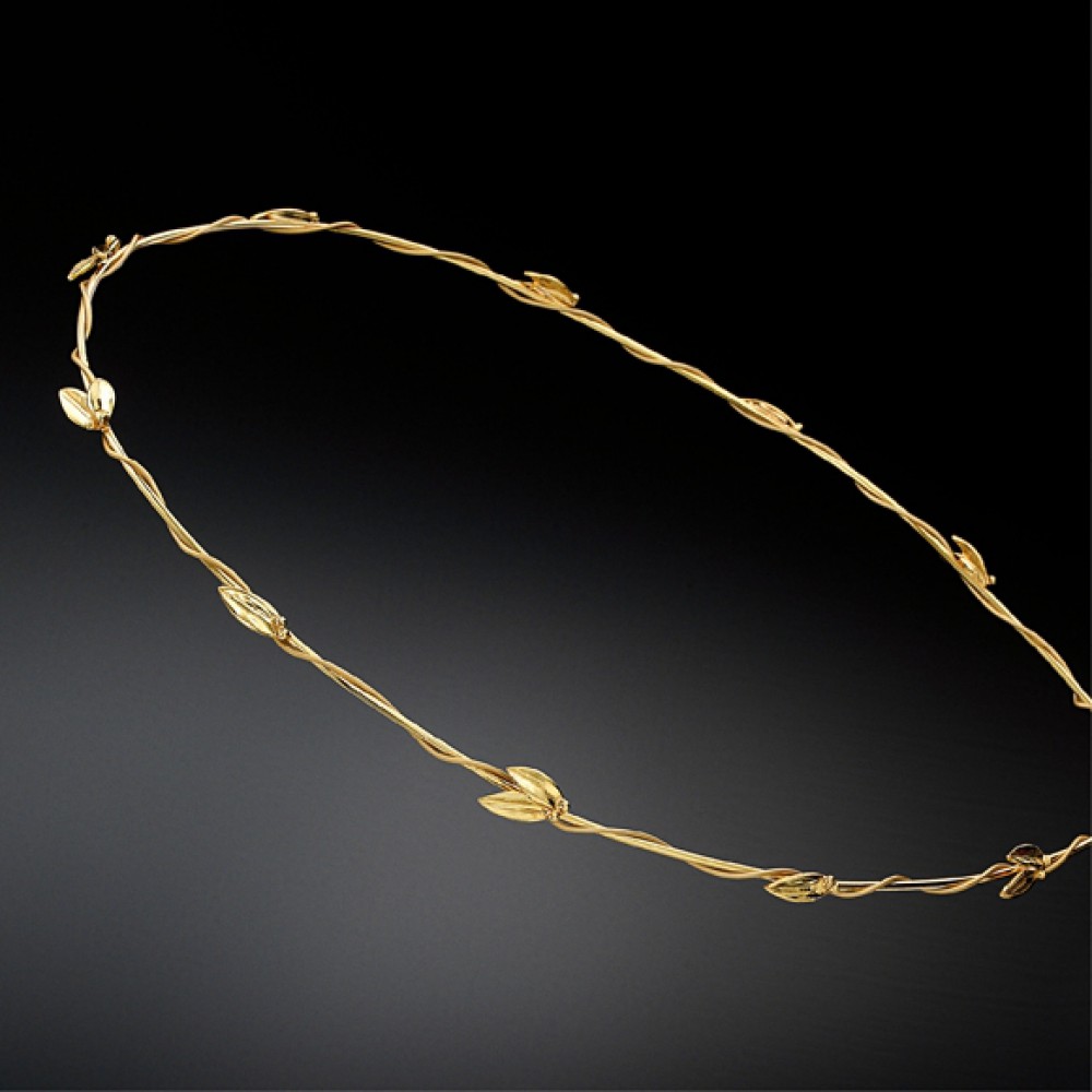 Στέφανα Γάμου Ασημένια Ροδή