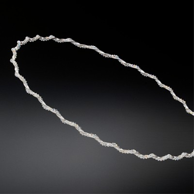 Στέφανα Γάμου Επάργυρα με Swarovski Σεμέλη