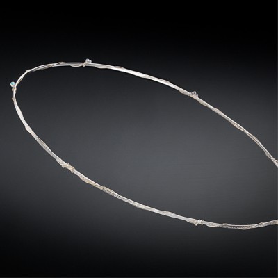 Στέφανα Γάμου Επάργυρα  με Swarovski Τελεστώ