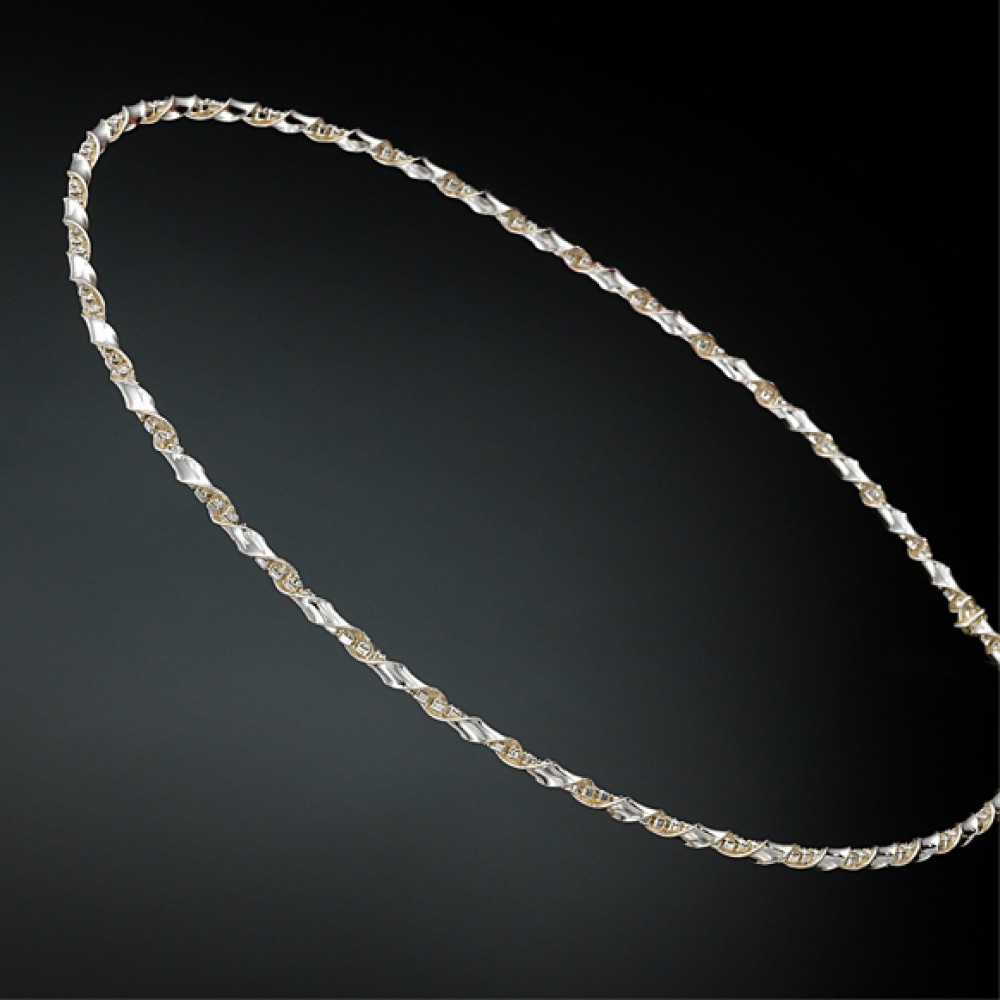 Στέφανα Γάμου Ασημένια με Swarovski Μελίνα