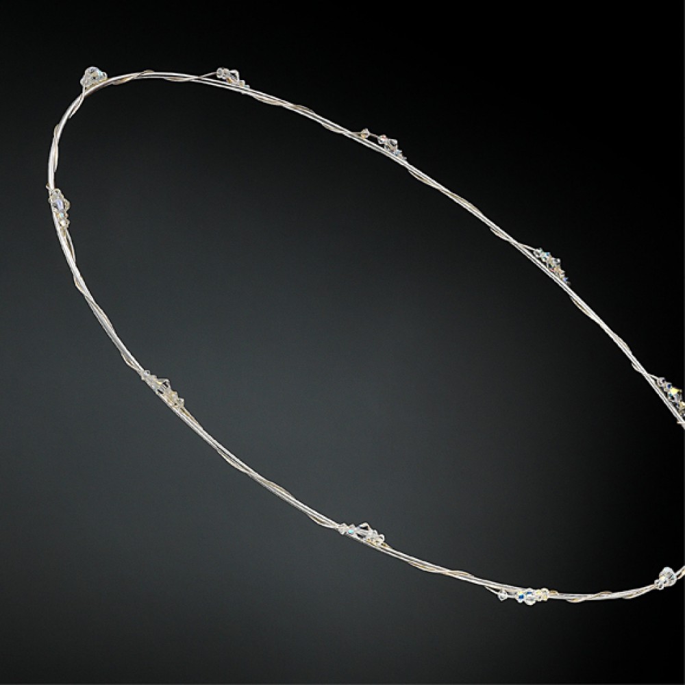 Στέφανα Γάμου Ασημένια  Πασιφαή