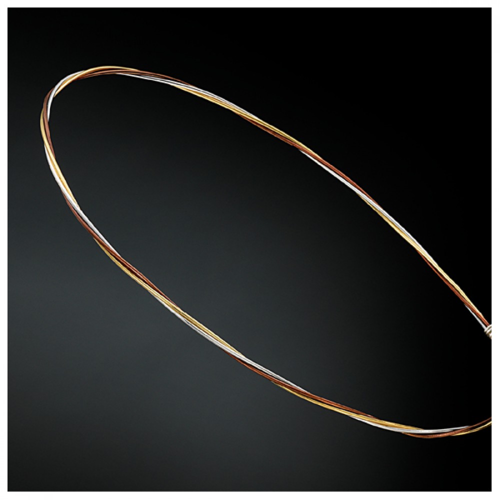 Στέφανα Γάμου Ασημένια Τρίχρωμα