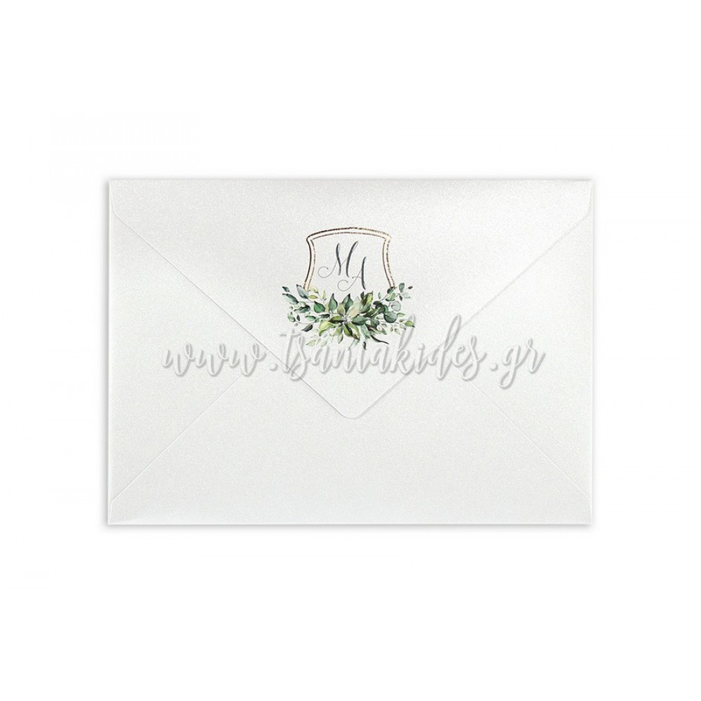 Προσκλητήριο Γάμου 7713 3Π23 No106Κ (Ριζόχαρτο)