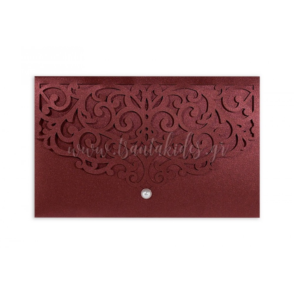 Προσκλητήριο Γάμου 7718 3Π11 (Laser Cut)