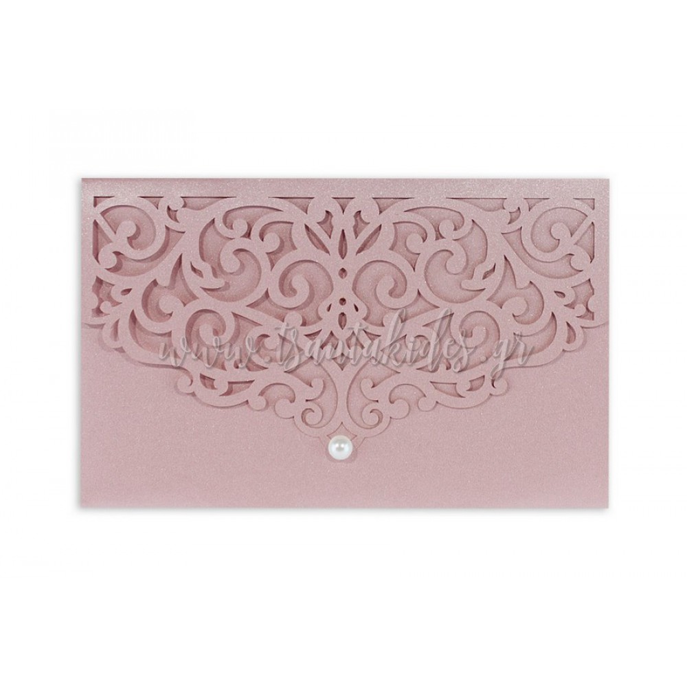 Προσκλητήριο Γάμου 7729 3Π11 (Laser Cut)