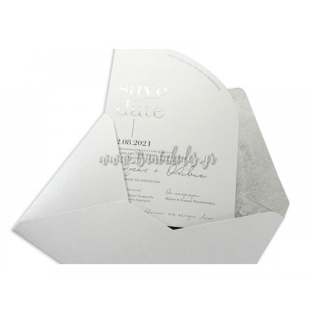 Προσκλητήριο Γάμου 7751 No106K