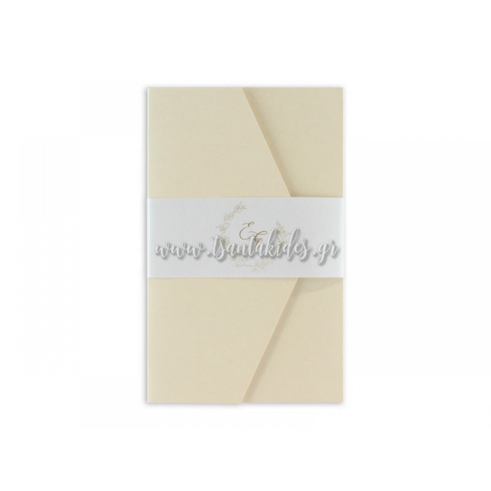 Προσκλητήριο Γάμου 7754 3Π22